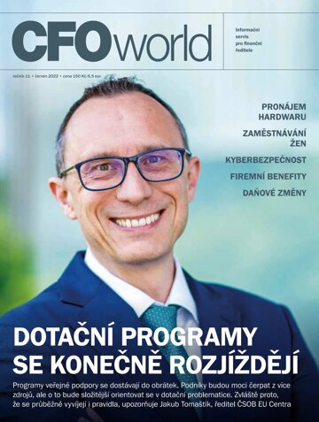 Obálka e-magazínu CFO World 2/2022