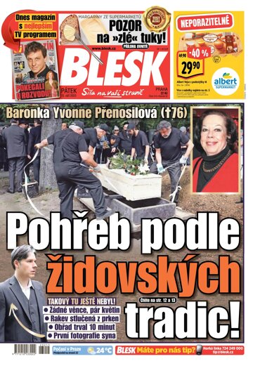 Obálka e-magazínu Blesk 15.9.2023