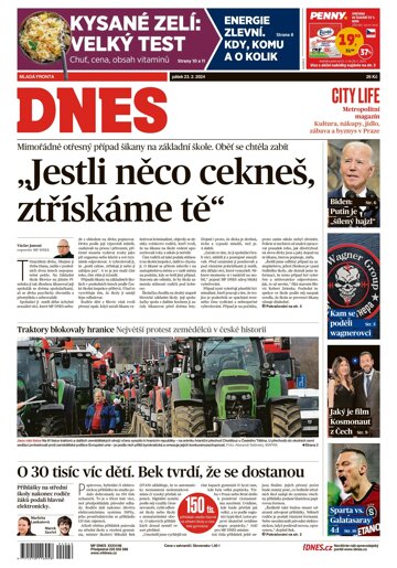 Obálka e-magazínu MF Dnes 23.2.2024