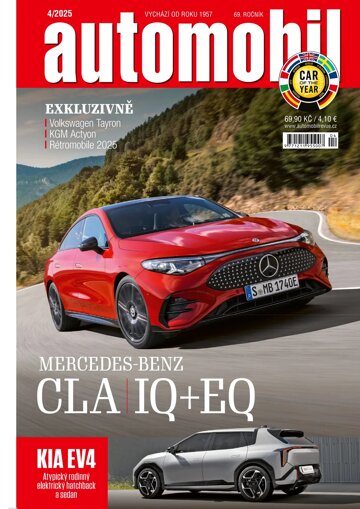 Obálka e-magazínu Automobil 4/2025