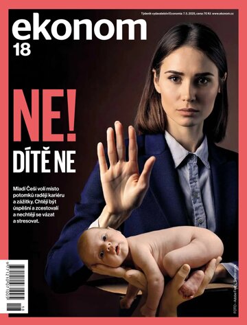 Obálka e-magazínu Ekonom 18 - 7.5.2025
