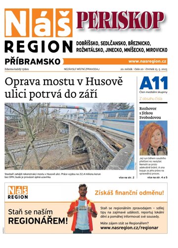 Obálka e-magazínu Náš Region - Příbramsko 20/2025