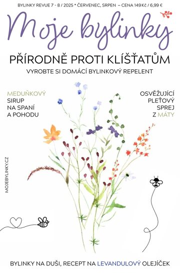 Obálka e-magazínu Bylinky 7-8/2025