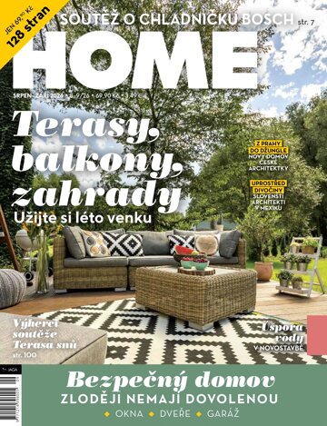 Obálka e-magazínu HOME 8-9/2026