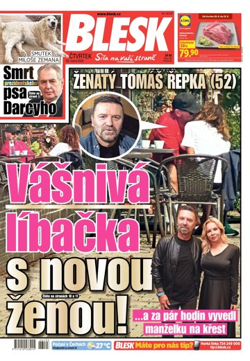 Obálka e-magazínu Blesk 20.8.2026