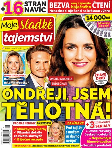 Obálka e-magazínu Moje sladké tajemství 21/2026
