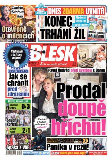 Obálka e-magazínu Blesk 21.9.2026