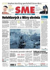 Obálka e-magazínu SME 29.1.2014