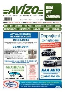 Obálka e-magazínu Avízo 54 (7.5.2014)