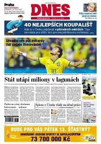 Obálka e-magazínu MF Dnes 13.6.2014