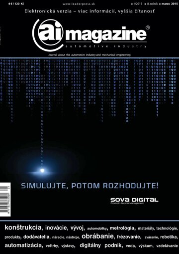 Obálka e-magazínu Ai magazine 1/2015