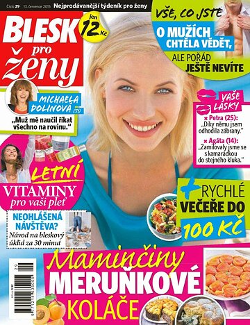 Obálka e-magazínu Blesk pro ženy 13.7.2015