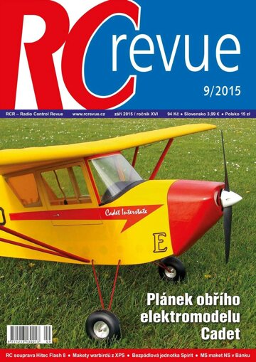 Obálka e-magazínu RC revue 9/15