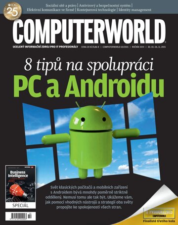 Obálka e-magazínu Computerworld 10/2015