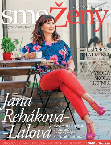 Obálka e-magazínu SME ženy 10.9.2016