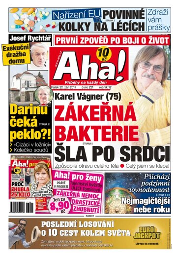 Obálka e-magazínu AHA! 22.9.2017