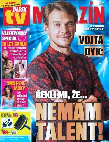 Obálka e-magazínu Blesk Tv magazín - 8.2.2019