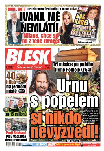 Obálka e-magazínu Blesk 5.6.2019