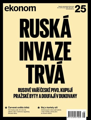 Obálka e-magazínu Ekonom 25 - 20.6.2019