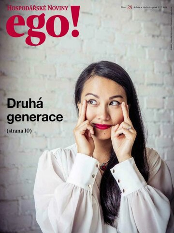 Obálka e-magazínu Hospodářské noviny - příloha Ego! 133 - 12.7.2019 magazín Ego!