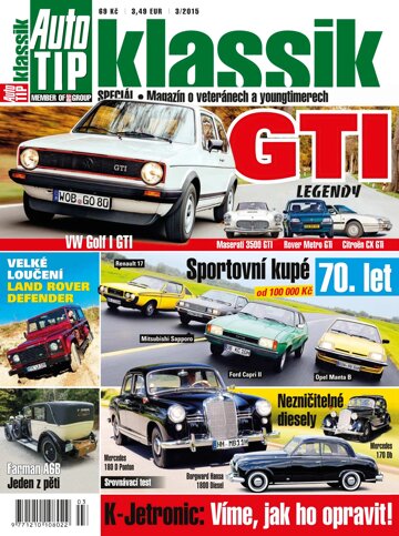 Obálka e-magazínu AutoTip Klassik - 03/2015