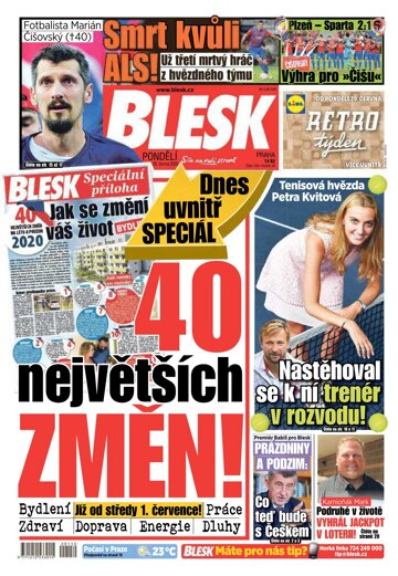 Obálka e-magazínu Blesk 29.6.2020