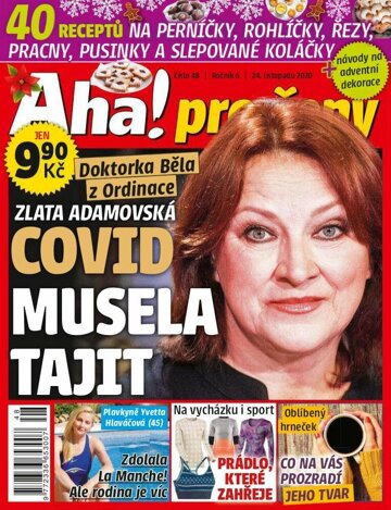 Obálka e-magazínu AHA! pro ženy 48/2020