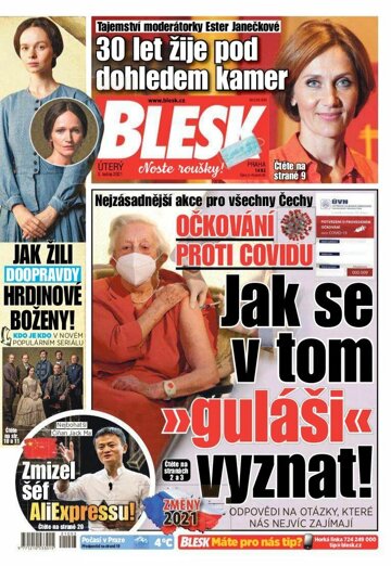 Obálka e-magazínu Blesk 5.1.2020