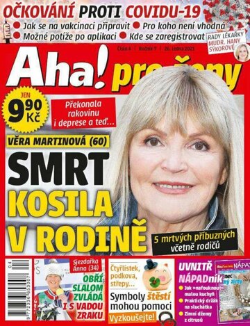 Obálka e-magazínu AHA! pro ženy 4/2021