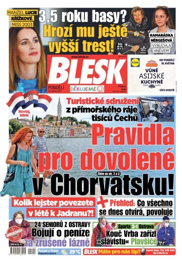 Obálka e-magazínu Blesk 10.5.2021