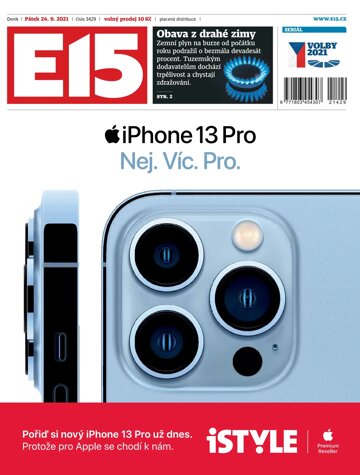 Obálka e-magazínu E15 24.9.2021