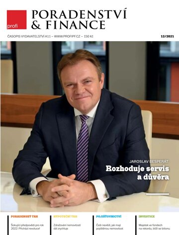 Obálka e-magazínu Profi Poradenství Finance 12/2021