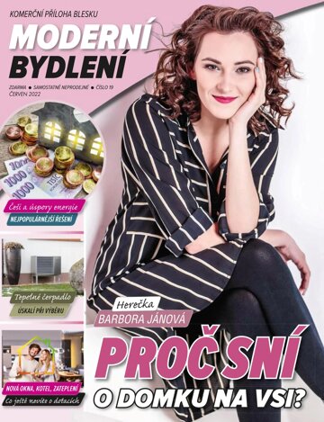 Obálka e-magazínu Příloha Blesk Moderní Bydlení - 8.6.2022
