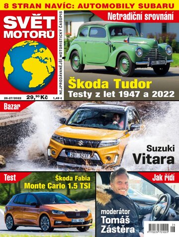 Obálka e-magazínu Svět motorů 26+27/2022
