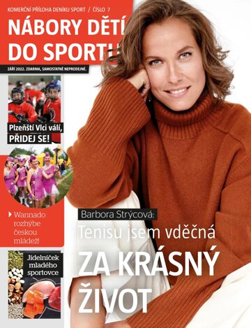 Obálka e-magazínu Příloha Sport Nábory dětí do sportu - 21.9.2022