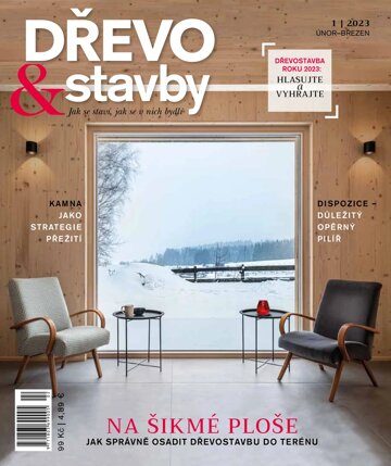 Obálka e-magazínu DŘEVO&stavby 1/2023