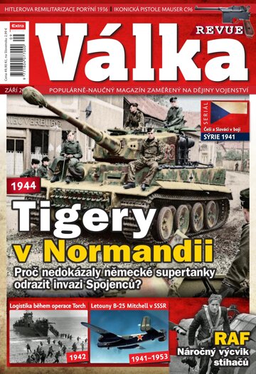 Obálka e-magazínu Válka REVUE 9/2016