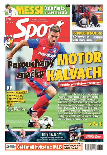 Obálka e-magazínu Sport 9.3.2023