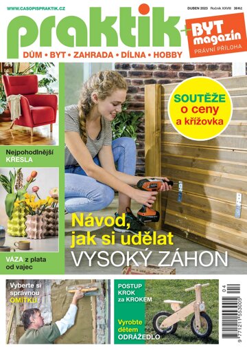 Obálka e-magazínu PRAKTIK & příloha Byt magazín 4/2023