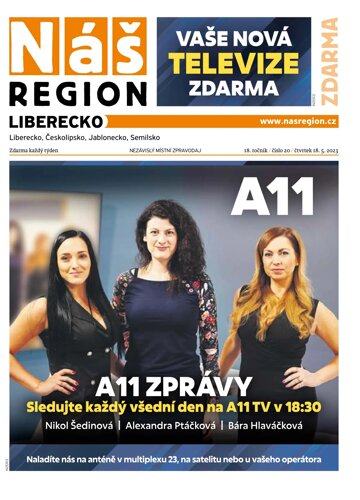 Obálka e-magazínu Náš Region - Liberecko 20/2023