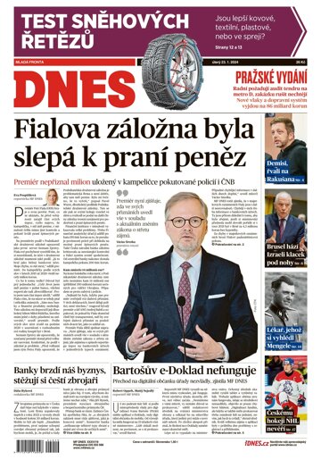 Obálka e-magazínu MF Dnes 23.1.2024