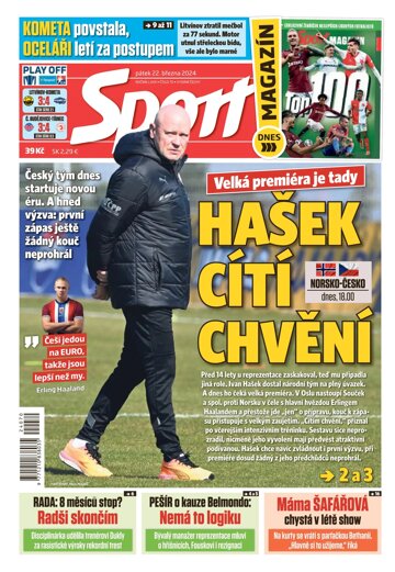 Obálka e-magazínu Sport 22.3.2024