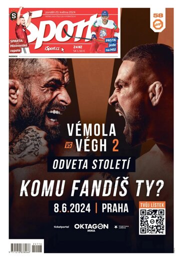 Obálka e-magazínu Sport 20.5.2024