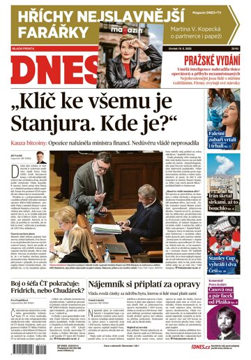 Obálka e-magazínu MF Dnes 19.6.2025