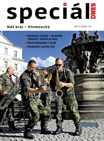 Obálka e-magazínu Magazín DNES SPECIÁL Olomoucký - 20.6.2025