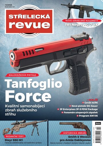 Obálka e-magazínu Střelecká revue 10/2025