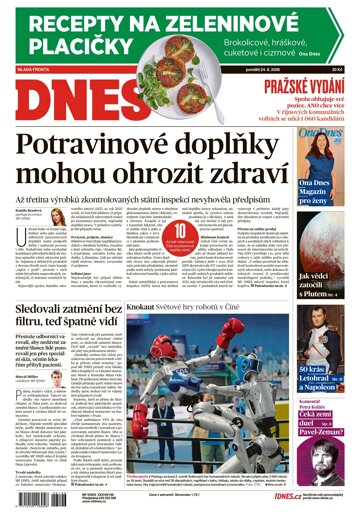 Obálka e-magazínu MF Dnes 24.8.2026