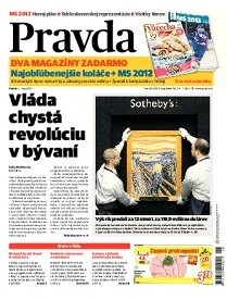 Obálka e-magazínu Pravda 4.5.2012