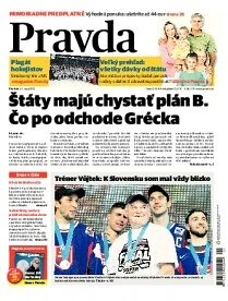 Obálka e-magazínu Pravda 24.5.2012