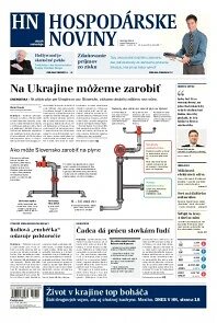 Obálka e-magazínu Hospodárske noviny 21.03.2014